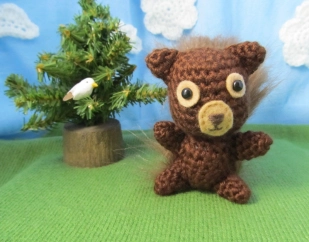 Squirrel Crochet Pattern by Squirrel Picnic