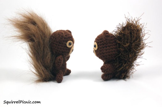 Squirrel Crochet Pattern by Squirrel Picnic