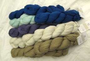 Blue Skies Alpaca Worsted Cotton for the Sleepyz Blanket