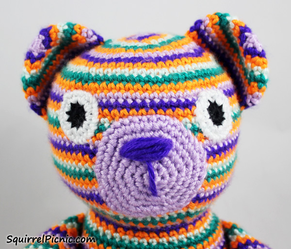 How to crochet the eyes for your toy