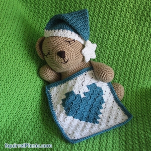 Sleepy Bear's Naptime Accessories Crochet Patterns